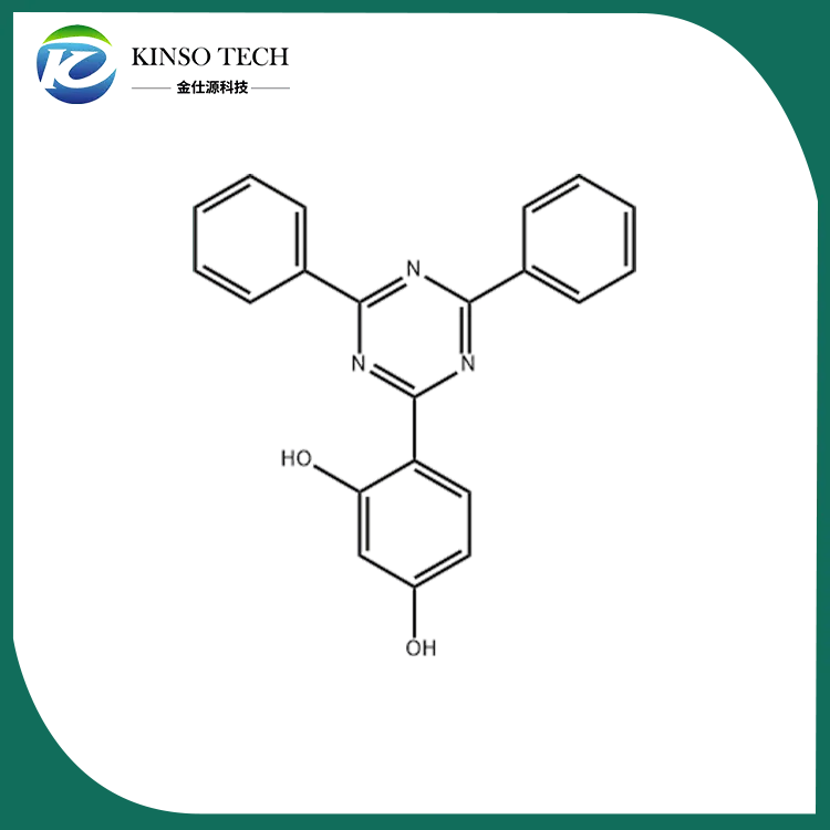 2- (2,4-dihydroxyfenyl) -4,6-difenyl-1,3,5-triazin CAS 38369-95-8